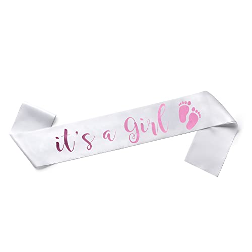 OMISS Wunderschöner Schal für Baby Shower, It's A Girl, One size … von OMISS
