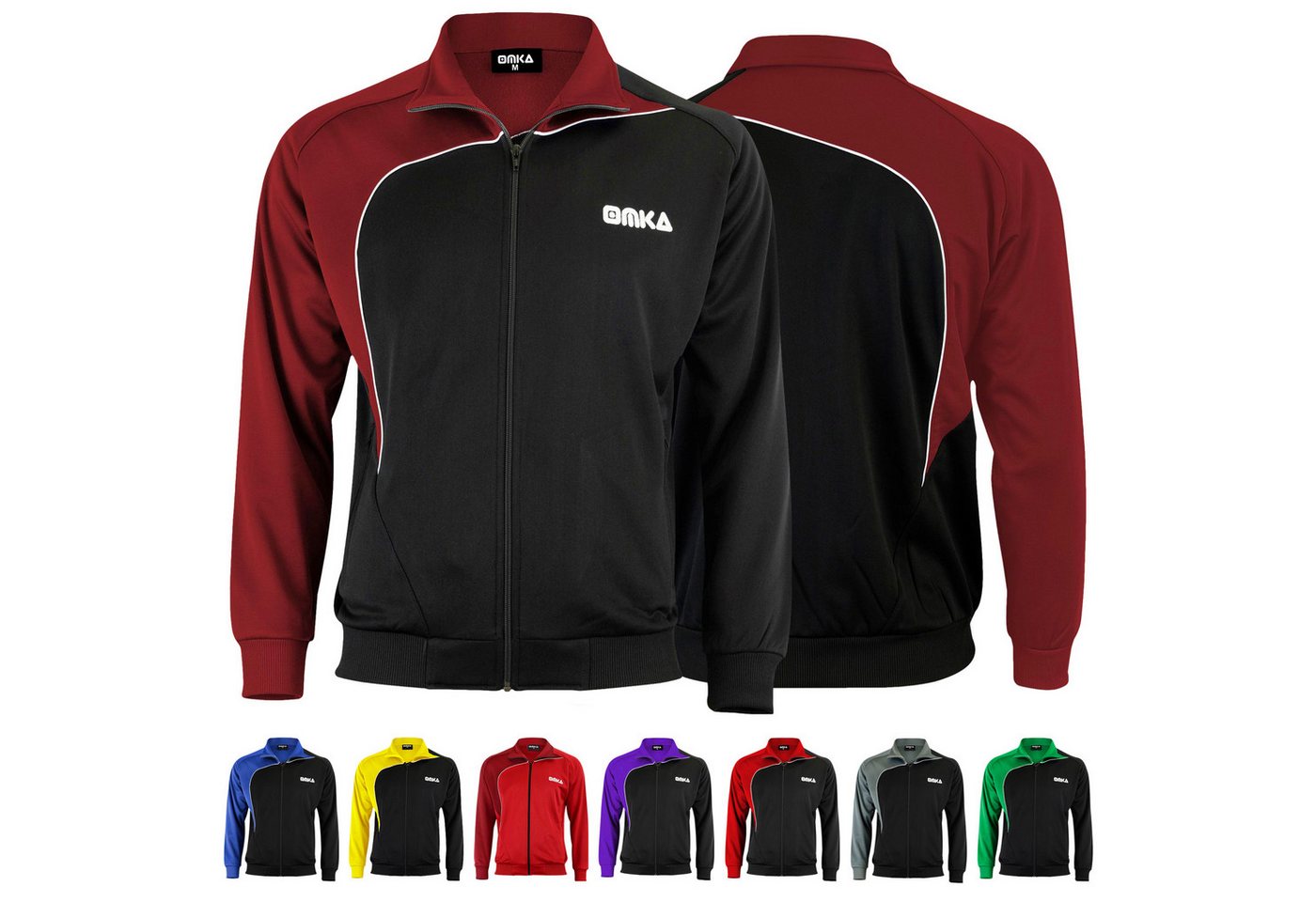 OMKA Trainingsjacke OK201J OMKA Optima Herren Trainingjacke von OMKA