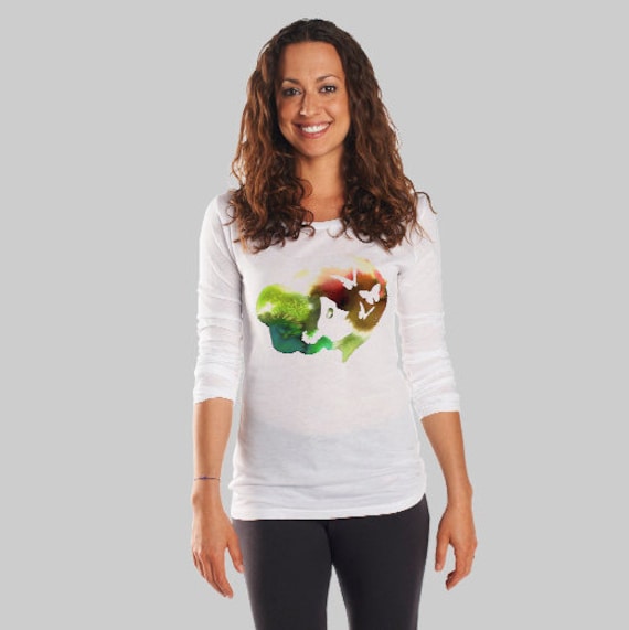 Dhāranā Langarm Yoga T-Shirt Dhāranā Langarm Yoga T-Shirt von OMMatters