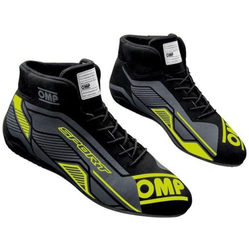 OMP IC0-0829-A01-178-44 Rennschuhe Leder von OMP