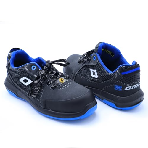 OMP MECCANICA SICHERHEITSSCHUHE S1P ESD PRO SPORT GRÖßE 45 GRAU/BLAU - ARBEITSSCHUHE METALLFREI UND RUTSCHFEST OMP MECCANICA SICHERHEITSSCHUHE S1P ESD PRO SPORT GRÖßE 45 GRAU/BLAU - ARBEITSSCHUHE METALLFREI UND RUTSCHFEST von OMP
