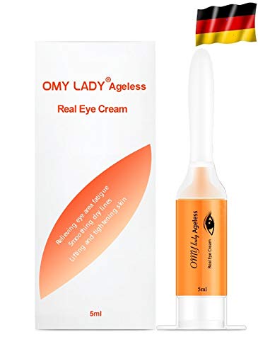 OMY LADY Lifting Creme-Augencreme Ageless Anti-Aging Soforteffekt gegen Falten Tränensäcke und Augenringe-Instant Entferner Creme - Augen Gel Serum für Männer und Frauen Straffung der Augenpartien OMY LADY Lifting Creme-Augencreme Ageless Anti-Aging Soforteffekt gegen Falten Tränensäcke und Augenringe-Instant Entferner Creme - Augen Gel Serum für Männer und Frauen Straffung der Augenpartien von Omy Lady