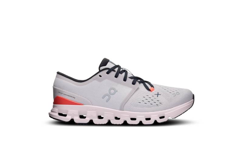 ON RUNNING Cloud X 4 SILVER / FLAME Laufschuh von ON RUNNING