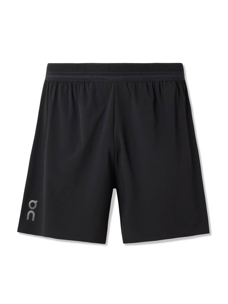 ON - 5" Performance 2/1 Stretch Recycled-Shell Running Shorts - Men - Black - XXL von ON