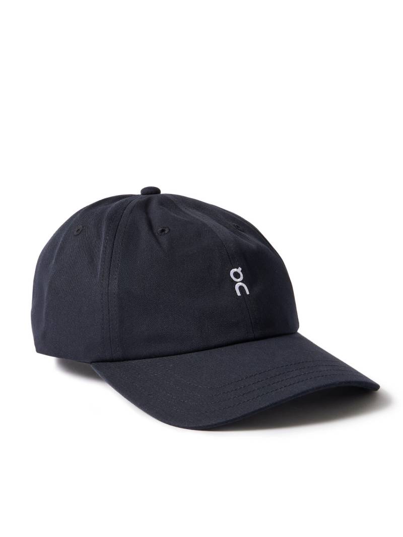 ON - All Day Logo-Embroidered Cotton-Twill Baseball Cap - Men - Black von ON