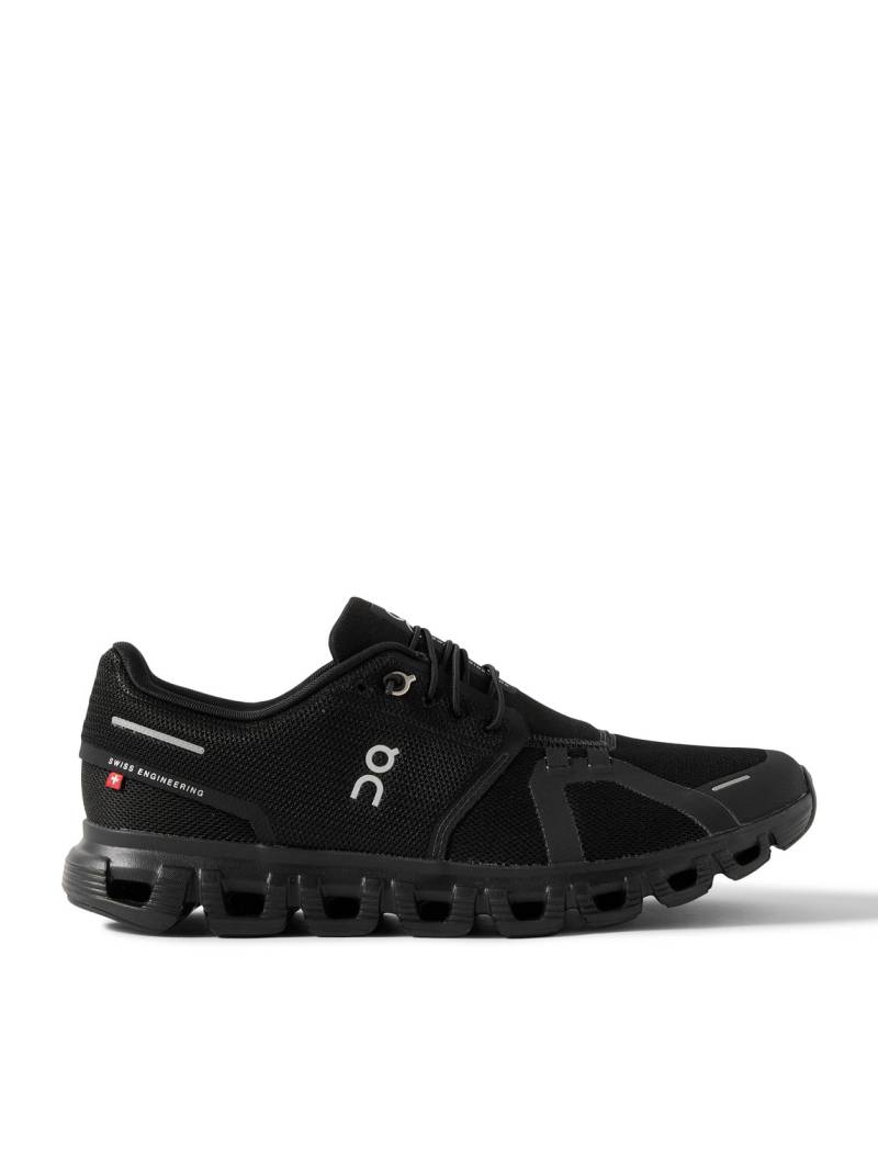 ON - Cloud 6 Rubber-Trimmed Mesh Slip-On Sneakers - Men - Black - US 12 von ON