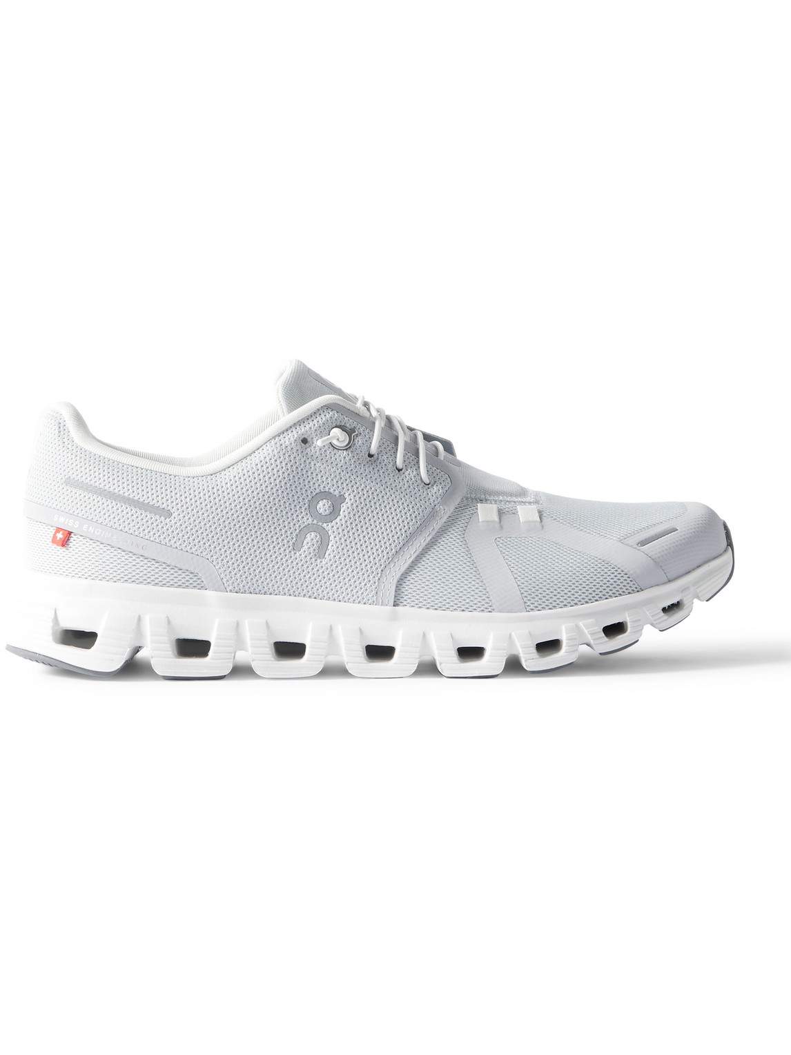 ON - Cloud 6 Rubber-Trimmed Mesh Slip-On Sneakers - Men - Gray - US 10 von ON