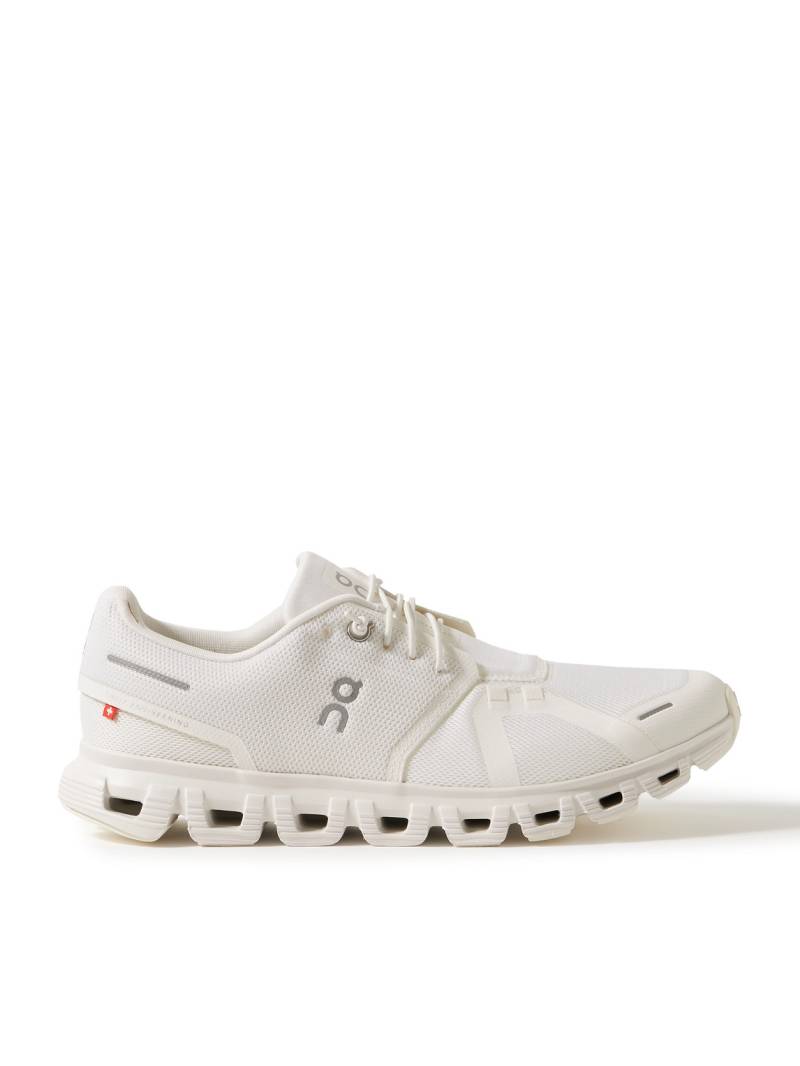 ON - Cloud 6 Rubber-Trimmed Mesh Slip-On Sneakers - Men - White - US 8 von ON