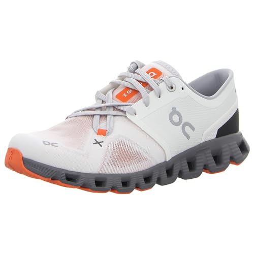 ON Cloud X 3 Shift Herren Sneakers, Elfenbein/Legierung, 42 EU von On