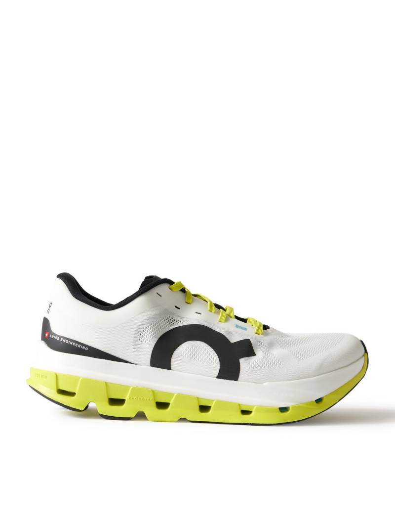 ON - Cloudflow 5 Rubber-Trimmed Mesh Running Sneakers - Men - White - US 13 von ON