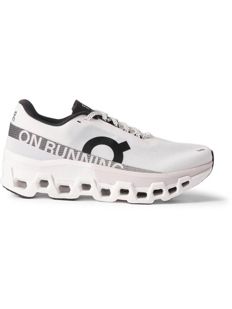 ON - Cloudmonster 2 Rubber-Trimmed Mesh Running Sneakers - Men - White - US 9 von ON