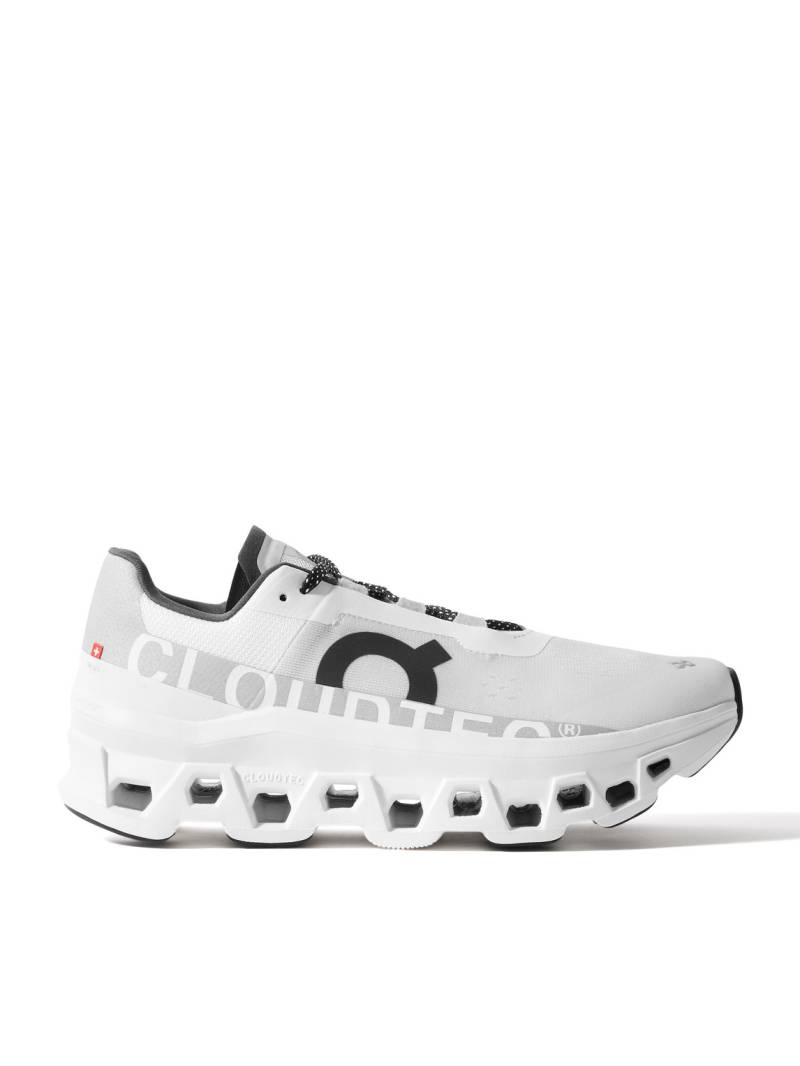 ON - Cloudmonster Rubber-Trimmed Mesh Running Sneakers - Men - White - US 11 von ON