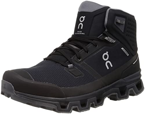 On Herren Cloudrock 2 WP Schuhe, Black-Eclipse, US 8.5 von On