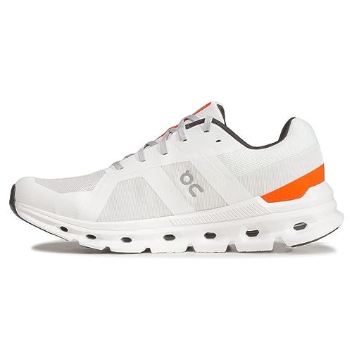 On Running Herren Cloudrunner Sneaker, Undyed-White Flame, 44 EU von On Running