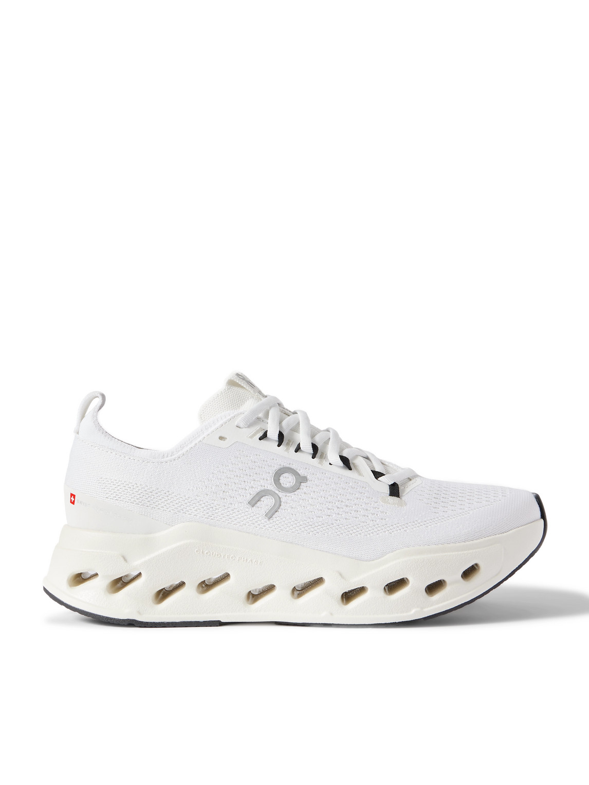 ON - Cloudsurfer Max Rubber-Trimmed Mesh Sneakers - Men - White - US 7 von ON