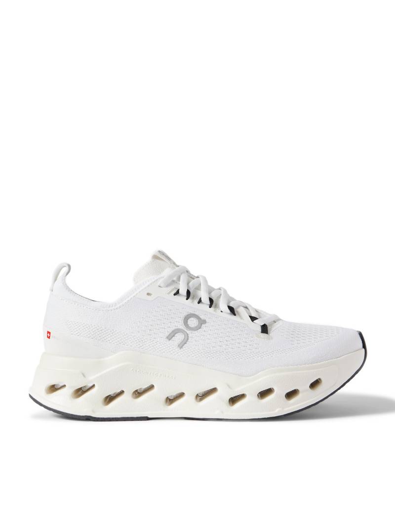 ON - Cloudsurfer Max Rubber-Trimmed Mesh Sneakers - Men - White - US 8.5 von ON