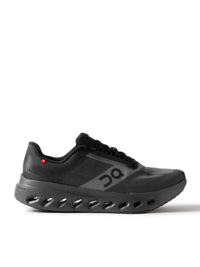 ON - Cloudsurfer Next Rubber-Trimmed Mesh Running Sneakers - Men - Black - US 8 von ON