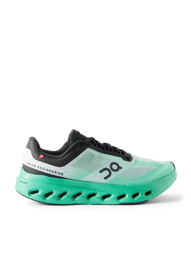 ON - Cloudsurfer Next Rubber-Trimmed Mesh Running Sneakers - Men - Green - US 8.5 von ON