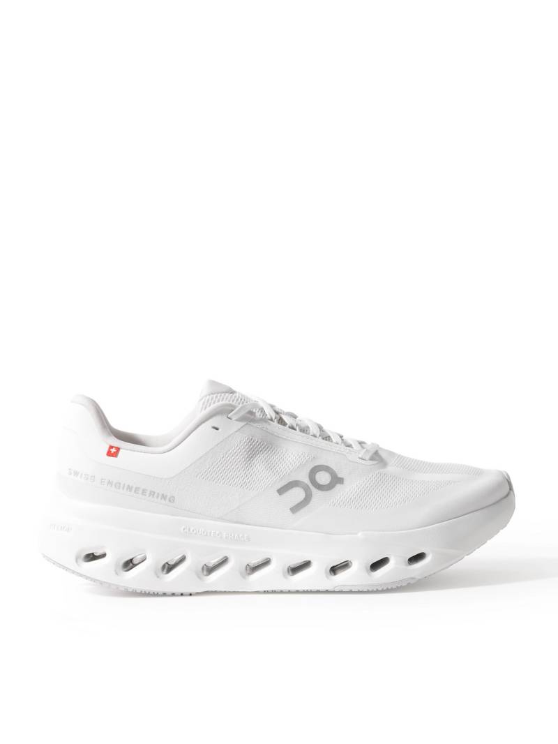ON - Cloudsurfer Next Rubber-Trimmed Mesh Running Sneakers - Men - White - US 8 von ON