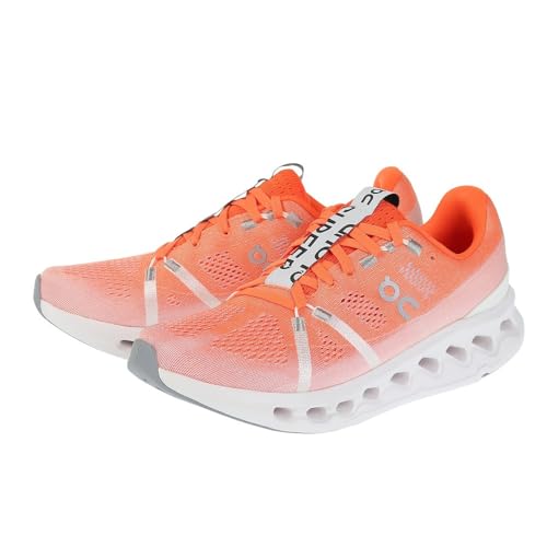 On Running Herren Cloudsurfer Sneaker, Flame White, 46 EU von On Running