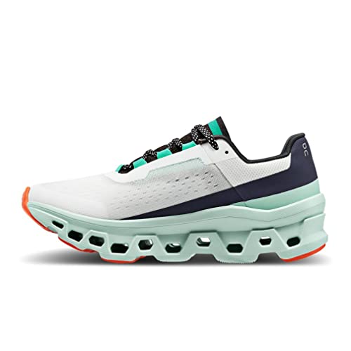 ON Damen Cloudmonster W Mint Wanderschuhe, Weiß, 40 EU von ON