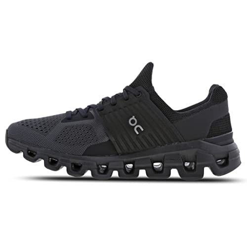 ON Damen Cloudswift Synthetic Textile All Black Trainer 38 EU von ON