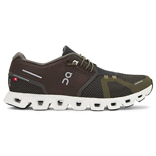 On Herren Cloud 5 Combo Textile Synthetic Olive Thorn Trainer 40 EU von ON