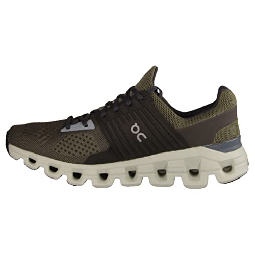 ON Herren Cloudswift Textile Synthetic Olive Thorn Trainer 42 EU von ON