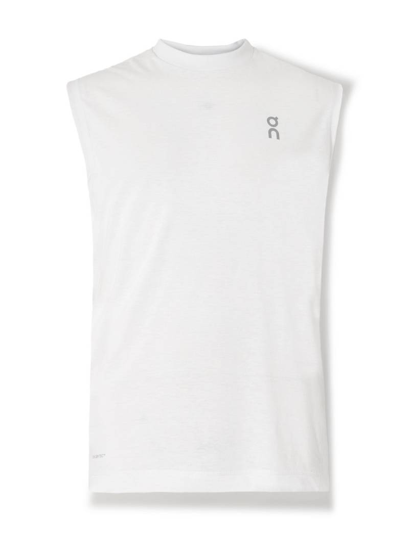 ON - Logo-Print Recycled Jersey Tank - Men - White - XXL von ON