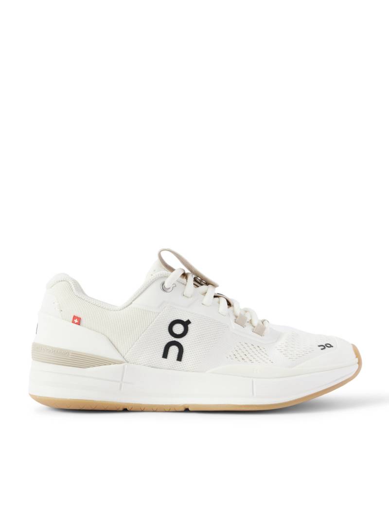 ON - Roger Federer THE ROGER Pro Rubber-Trimmed Mesh Tennis Sneakers - Men - White - US 8 von ON