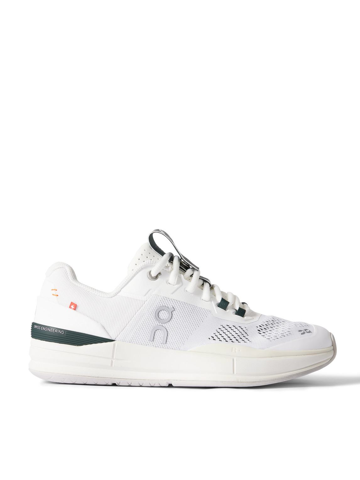 ON - Roger Federer THE ROGER Pro Rubber-Trimmed Mesh Tennis Sneakers - Men - White - US 8 von ON