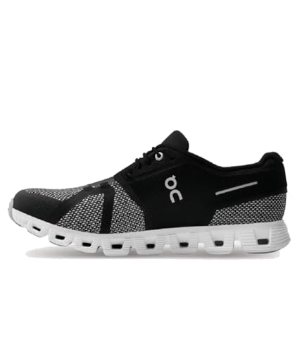 ON Running Cloud 5 Combo Sneaker Trainer Schuhe (Black/Alloy, EU Schuhgrößensystem, Erwachsene, Numerisch, M, 44) von ON