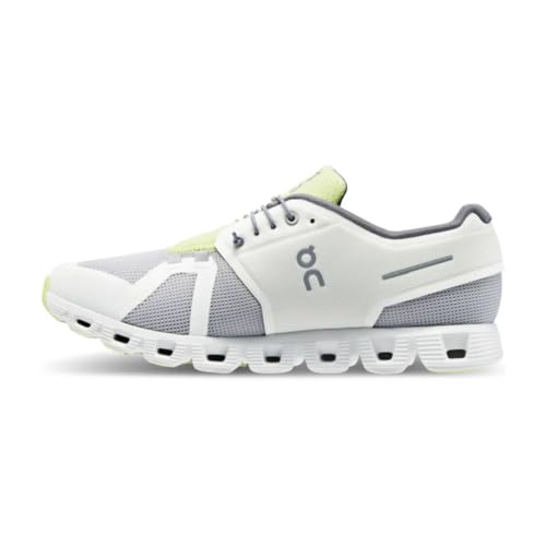 ON Running Cloud 5 Push Sneaker Trainer Schuhe (undyed White/Glacier, EU Schuhgrößensystem, Erwachsene, Numerisch, M, 43) von ON