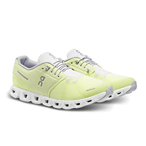 ON Running Cloud 5 Sneaker Trainer Schuhe (hay/Frost, EU Schuhgrößensystem, Erwachsene, Numerisch, M, 45) von ON