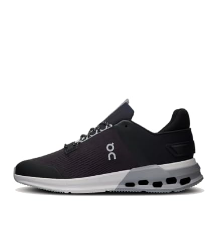 ON Running Cloudnova Flux Sneaker Trainer Schuhe (Black/Mineral, EU Schuhgrößensystem, Erwachsene, Numerisch, M, 43) von ON