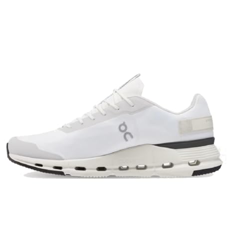 ON Running Cloudnova Form Sneaker Trainer Schuhe (White/Eclipse, EU Schuhgrößensystem, Erwachsene, Numerisch, M, 44) von ON