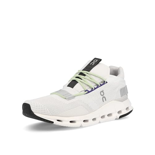 ON Running Cloudnova Sneaker Trainer Schuhe (White/Mineral, EU Schuhgrößensystem, Erwachsene, Numerisch, M, 46) von ON