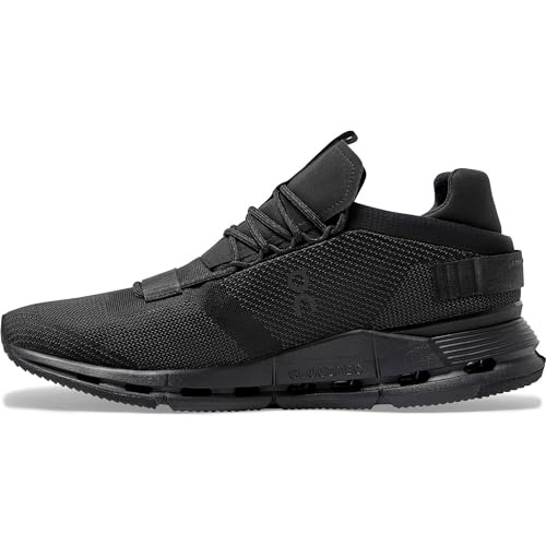 ON Running Cloudnova Women Sneaker Trainer Schuhe (Black/Eclipse, EU Schuhgrößensystem, Erwachsene, Numerisch, M, 40) von ON