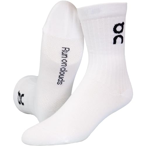 ON Running Logo Socks Socken 3er Pack (DE/NL/SE/PL, Numerisch, 40, 42, Regular, Regular, white) von ON