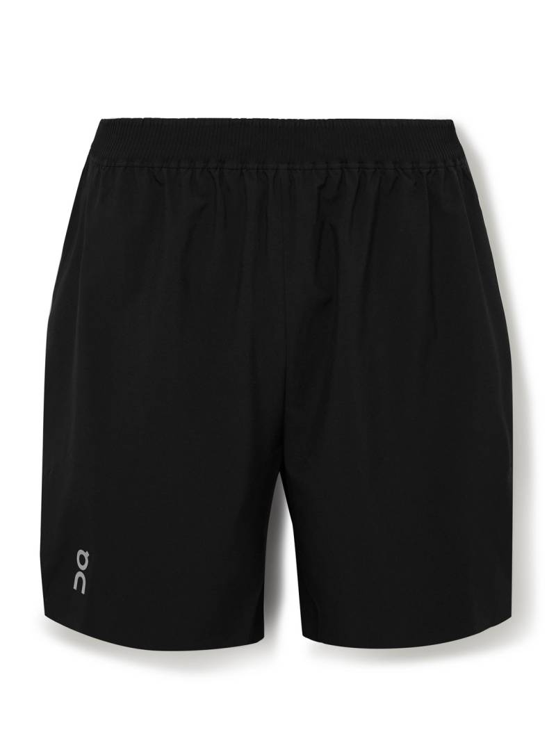 ON - Train Straight-Leg Stretch Recycled-Shell Shorts - Men - Black - M von ON