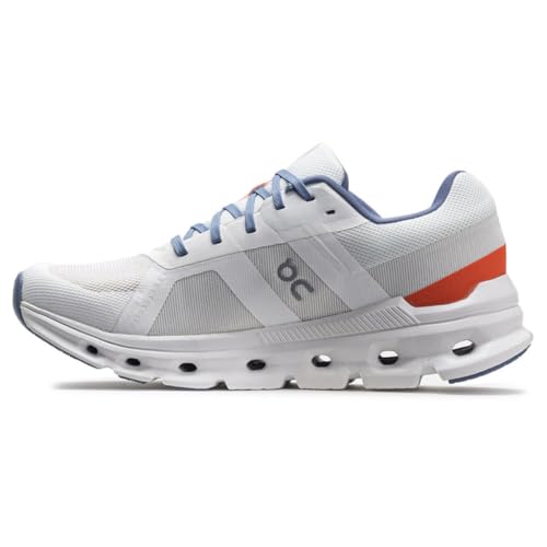 On Running Herren Cloudrunner 9 Sneaker, Undyed-White Flame, 42.5 EU von On Running