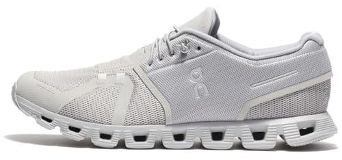 On Herren Cloud 5 Textile Synthetic Fog Alloy Trainer 46 EU von On