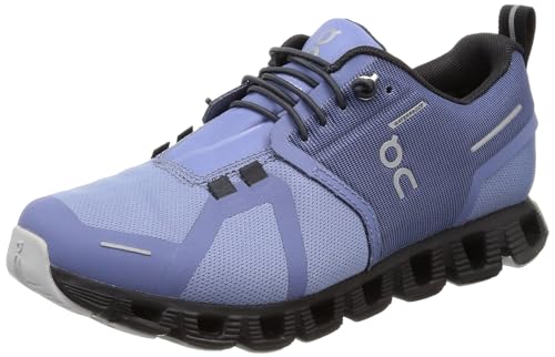 On Running Damen Cloud 5 Waterproof Sneaker, Shale Magnet, 38.5 EU von On Running