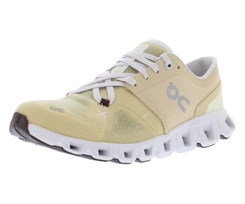 On Damen Cloud X 3 Laufschuh, Savannah/Frost, 39 EU On Damen Cloud X 3 Laufschuh, Savannah/Frost, 39 EU von On