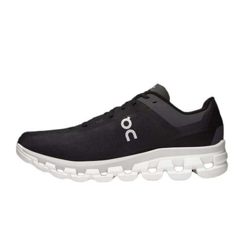 ON Herren Cloudflow 4 Sneaker, Black White, 42.5 EU von On