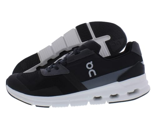 On Herren Running Shoes, Schwarz/Weiß, 44.5 EU von On