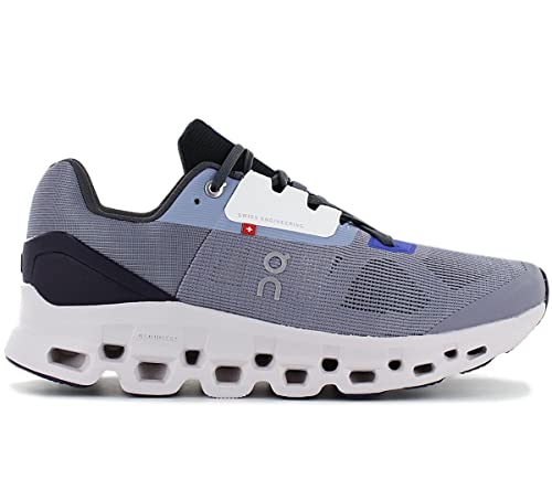On Running Herren Cloudstratus Sneaker, Fossil Midnight, 45 EU von On Running