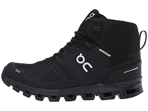 On Running W Cloudrock Waterproof Schwarz, Damen Wanderschuh, Größe EU 38 - Farbe All Black von ON