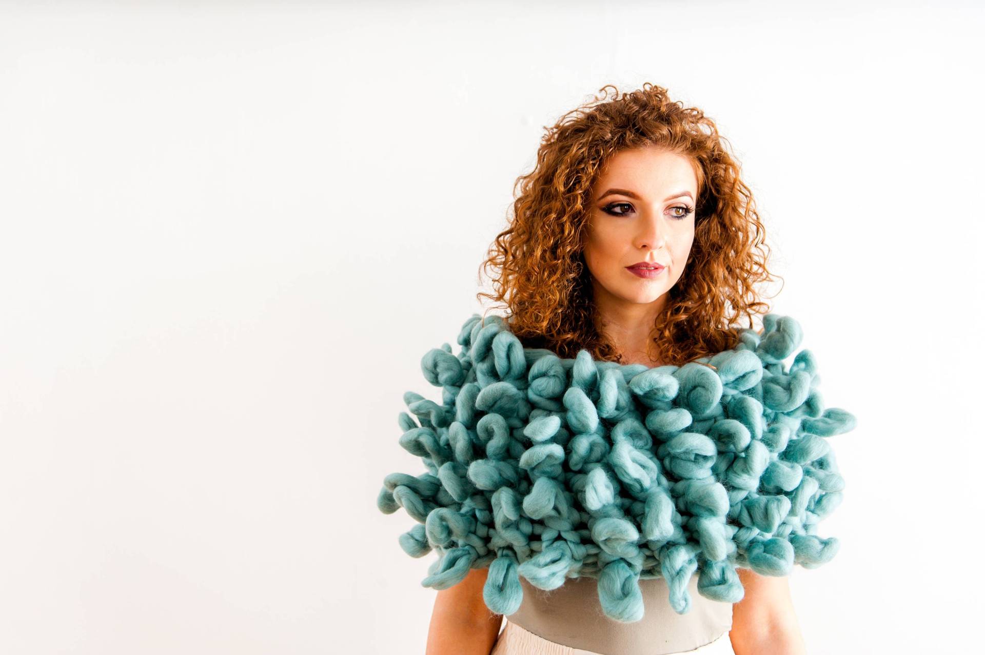 Winter Hochzeit Braut Schal Achsel Loopy Körper Snood von ONAbyAgne