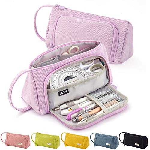 ONCCI Federmäppchen Federtaschen Teenager Mädchen Mäppchen Etui Stifte 3 Fach Pencil Case für Schule & Büro von ONCCI